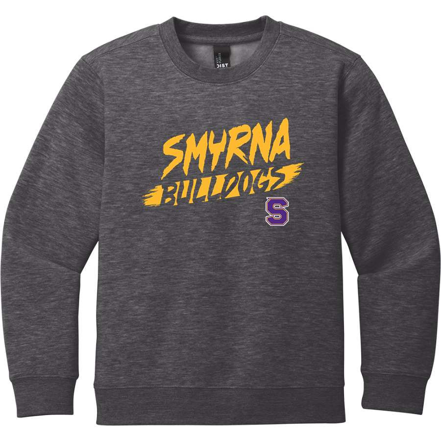 Smyrna Bulldogs <span class="pdp-name-mascot">Smyrna Bulldogs</span> District Youth V.I.T. Fleece Crewneck Sweatshirt