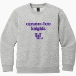 UPSON-LEE High School Knights District Youth V.I.T. Fleece Crewneck Sweatshirt Front Thumbnail