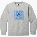 Mannion Mustangs <span class="pdp-name-mascot">Mannion Mustangs</span> District Youth V.I.T. Fleece Crewneck Sweatshirt Front Thumbnail