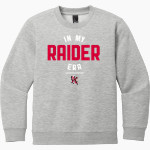 CAMERON COUNTY HIGH SCHOOL RAIDERS District Youth V.I.T. Fleece Crewneck Sweatshirt Front Thumbnail