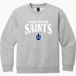 Saint Peter High School SAINTS ONLINE STORE <span class="pdp-name-mascot">Saint Peter Saints</span> District Youth V.I.T. Fleece Crewneck Sweatshirt Front Thumbnail