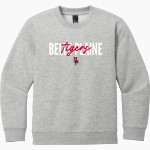 Belle Plaine Tigers <span class="pdp-name-mascot">Belle Plaine Tigers</span> District Youth V.I.T. Fleece Crewneck Sweatshirt Front Thumbnail