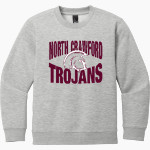 North Crawford Trojans District Youth V.I.T. Fleece Crewneck Sweatshirt Front Thumbnail