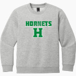 Hudson Hornets <span class="pdp-name-mascot">Hudson Hornets</span> District Youth V.I.T. Fleece Crewneck Sweatshirt Front Thumbnail