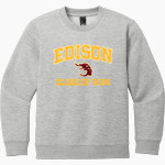 EDISON HIGH SCHOOL VIKINGS District Youth V.I.T. Fleece Crewneck Sweatshirt Front Thumbnail