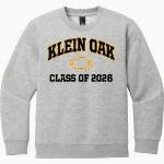 KLEIN OAK HIGH SCHOOL PANTHERS District Youth V.I.T. Fleece Crewneck Sweatshirt Front Thumbnail