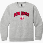Jamesville DeWitt Red Rams District Youth V.I.T. Fleece Crewneck Sweatshirt Front Thumbnail