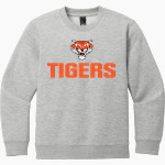 Milbridge Tigers District Youth V.I.T. Fleece Crewneck Sweatshirt Front Thumbnail