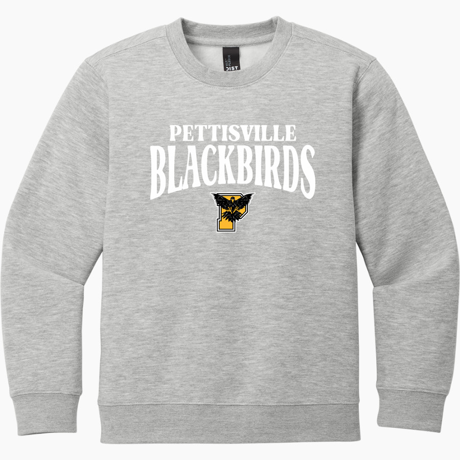 PETTISVILLE BLACKBIRDS ONLINE STORE District Youth V.I.T. Fleece Crewneck Sweatshirt