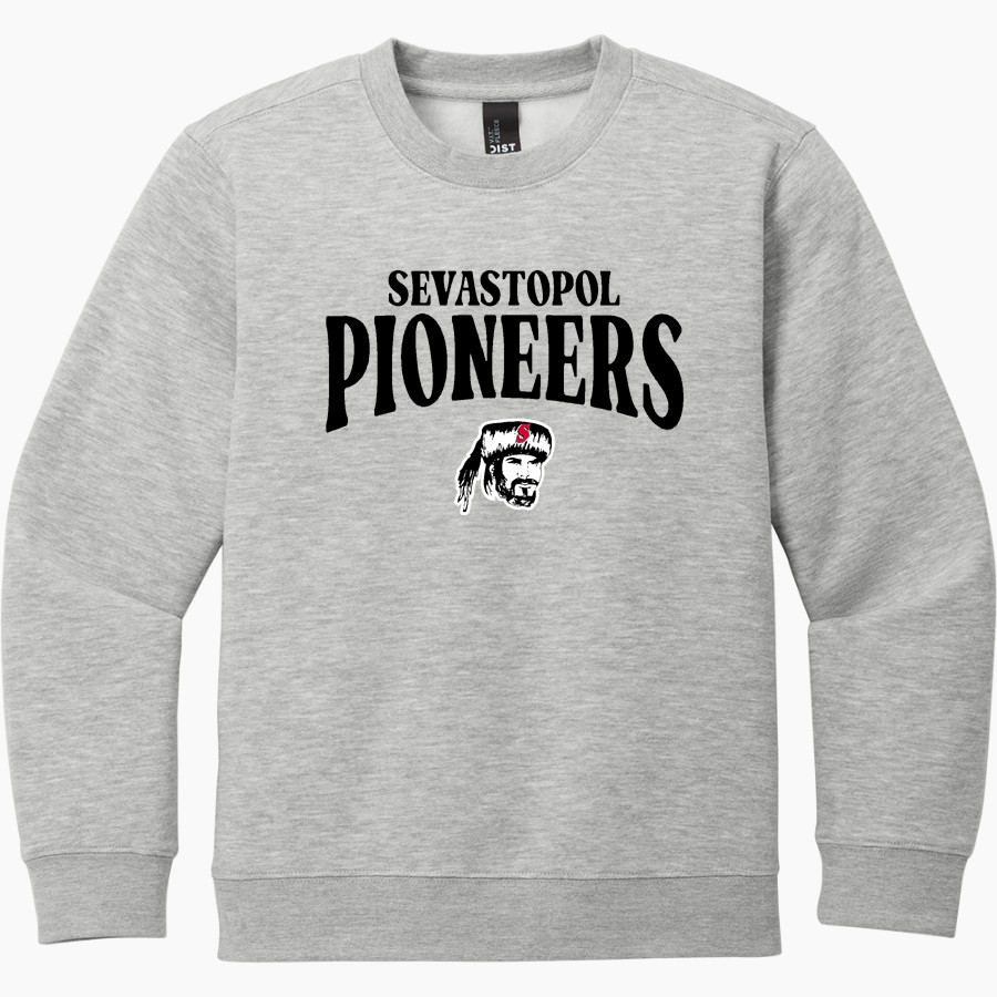 SEVASTOPOL HIGH SCHOOL PIONEERS <span class="pdp-name-mascot">SEVASTOPOL PIONEERS</span> District Youth V.I.T. Fleece Crewneck Sweatshirt