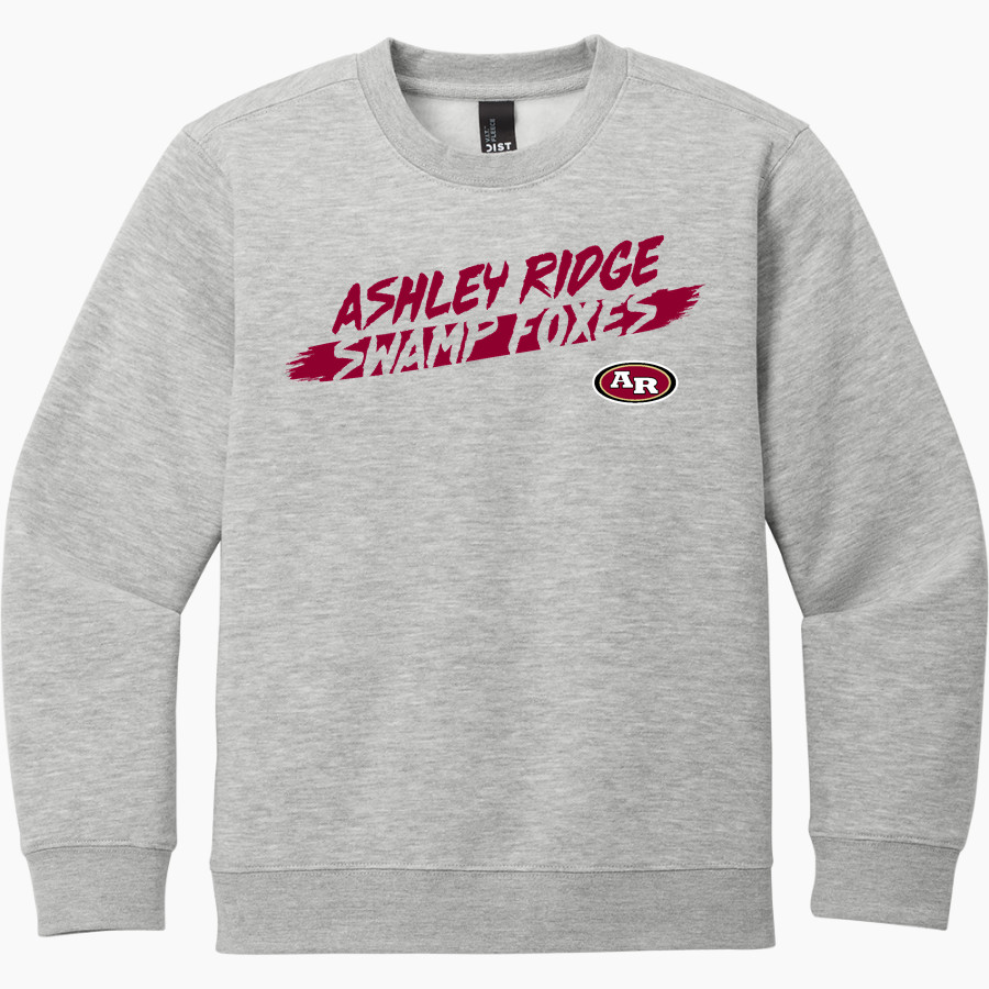 Ashley Ridge Swamp Foxes District Youth V.I.T. Fleece Crewneck Sweatshirt