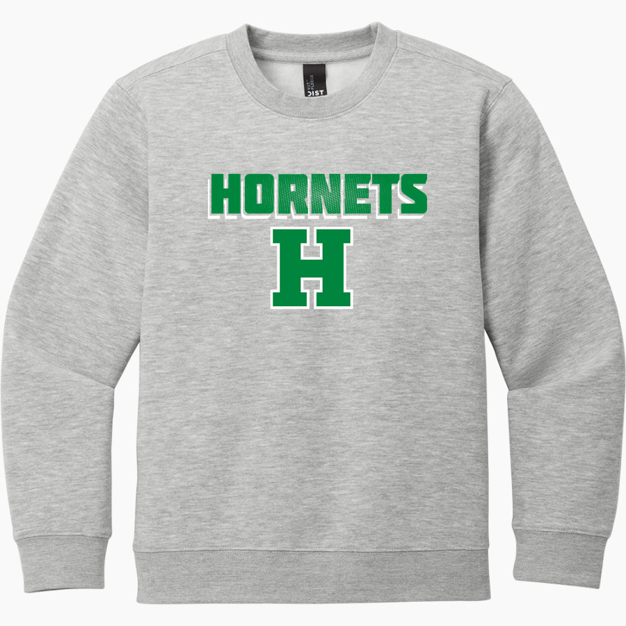 Hudson Hornets <span class="pdp-name-mascot">Hudson Hornets</span> District Youth V.I.T. Fleece Crewneck Sweatshirt