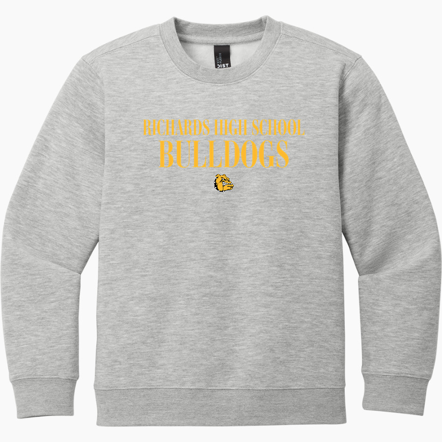 RICHARDS HIGH SCHOOL BULLDOGS <span class="pdp-name-mascot">RICHARDS HIGH SCHOOL BULLDOGS</span> District Youth V.I.T. Fleece Crewneck Sweatshirt