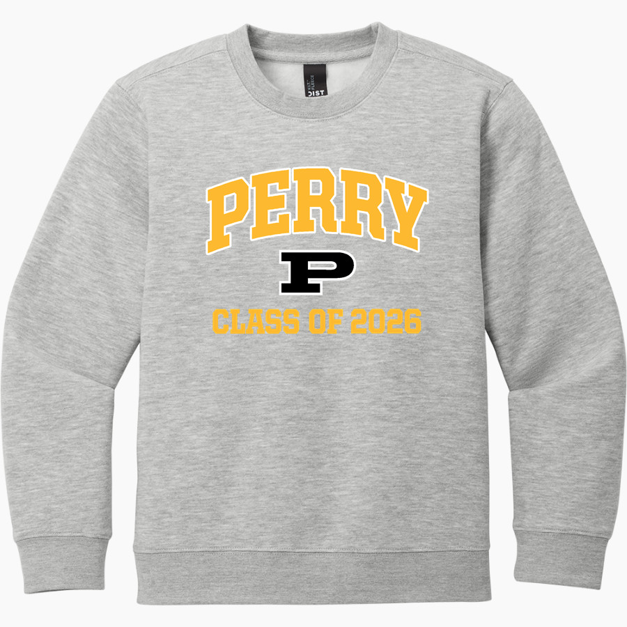 PERRY HIGH SCHOOL PANTHERS <span class="pdp-name-mascot">PERRY PANTHERS</span> District Youth V.I.T. Fleece Crewneck Sweatshirt