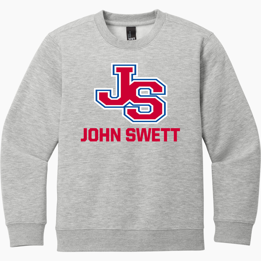 John Swett High School Online Apparel Store District Youth V.I.T. Fleece Crewneck Sweatshirt