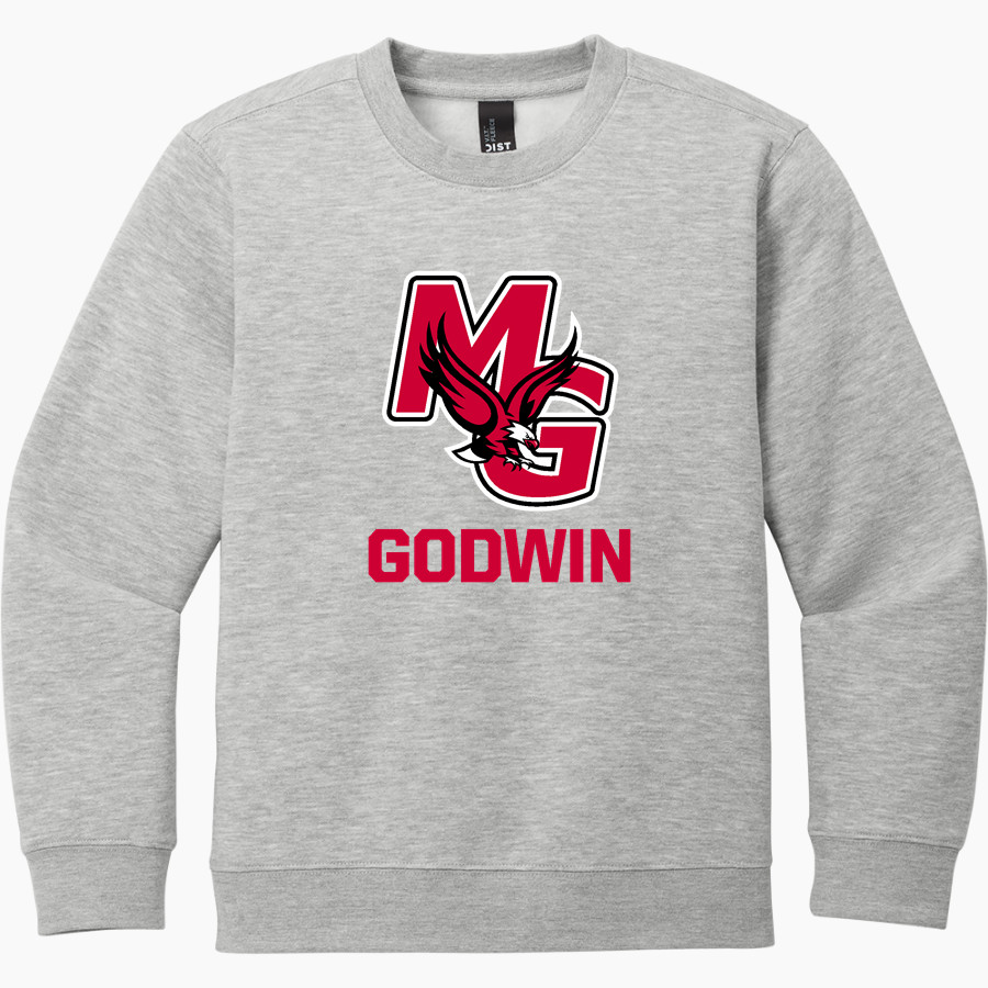 Godwin Eagles <span class="pdp-name-mascot">Godwin Eagles</span> District Youth V.I.T. Fleece Crewneck Sweatshirt