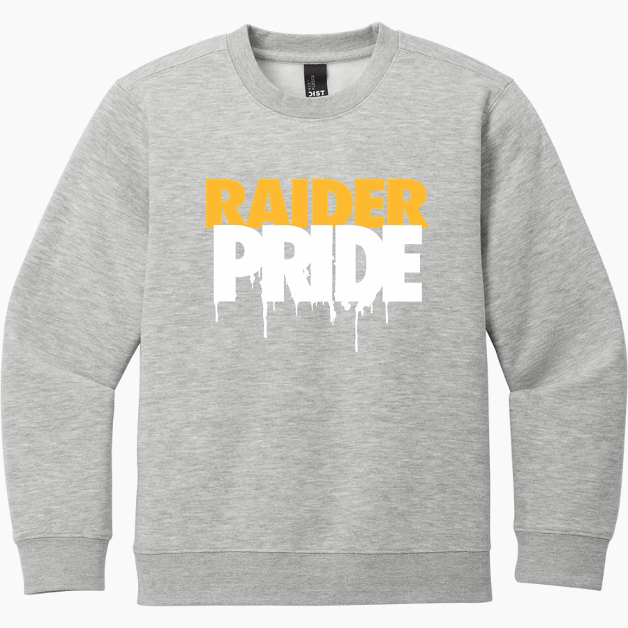 CRESCENT CITY SENIOR HIGH SCHOOL RAIDERS <span class="pdp-name-mascot">CRESCENT CITY RAIDERS</span> District Youth V.I.T. Fleece Crewneck Sweatshirt