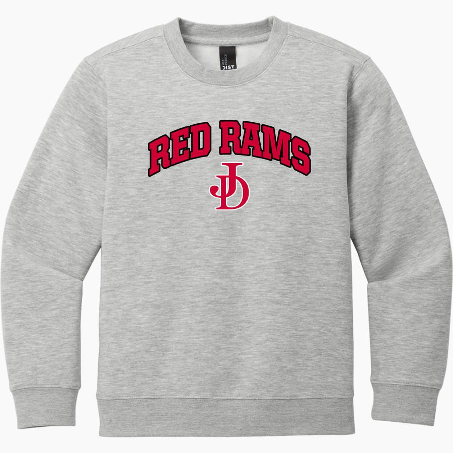 Jamesville DeWitt Red Rams District Youth V.I.T. Fleece Crewneck Sweatshirt