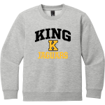 KING HIGH SCHOOL JAGUARS <span class="pdp-name-mascot">KING JAGUARS</span> District Youth V.I.T. Fleece Crewneck Sweatshirt Front Thumbnail