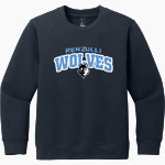 Renzulli Academy Wolves official online store <span class="pdp-name-mascot">Renzulli Wolves</span> District Youth V.I.T. Fleece Crewneck Sweatshirt Front Thumbnail