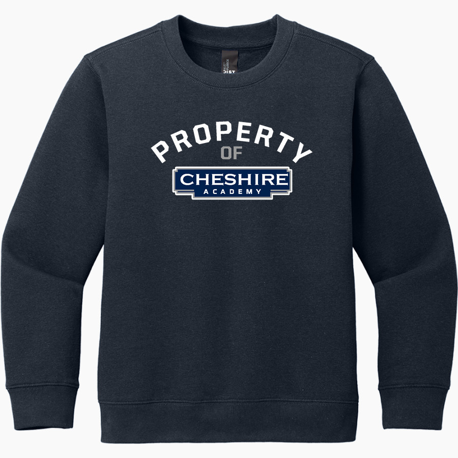 Official Online Store District Youth V.I.T. Fleece Crewneck Sweatshirt