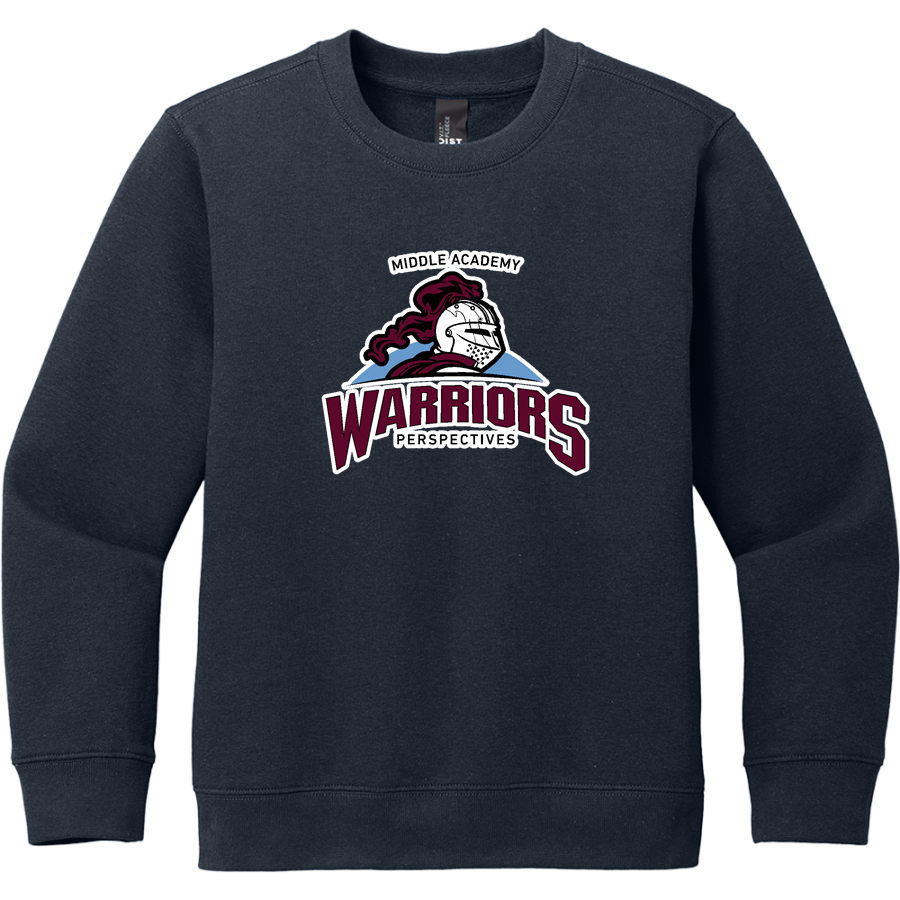 Perspectives Warriors <span class="pdp-name-mascot">Perspectives Middle Academy Warriors</span> District Youth V.I.T. Fleece Crewneck Sweatshirt