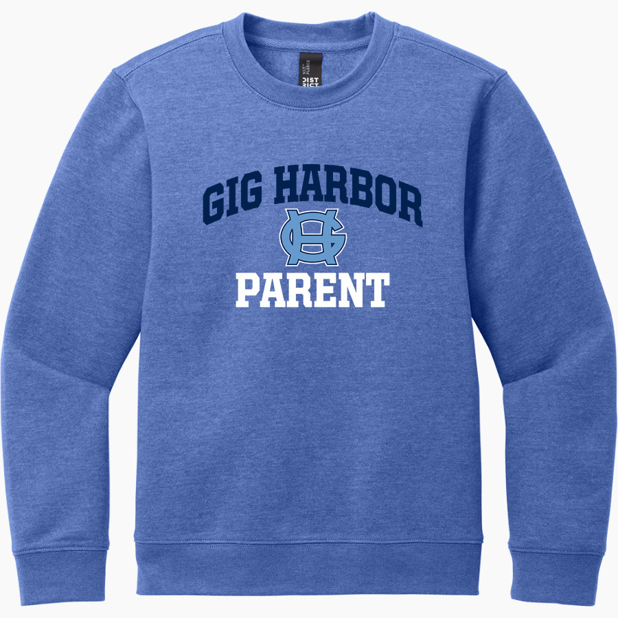 GIG HARBOR HIGH SCHOOL TIDES <span class="pdp-name-mascot">GIG HARBOR TIDES</span> District Youth V.I.T. Fleece Crewneck Sweatshirt