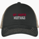 MOT Charter Mustangs District Super Soft Mesh Back Cap Front Thumbnail