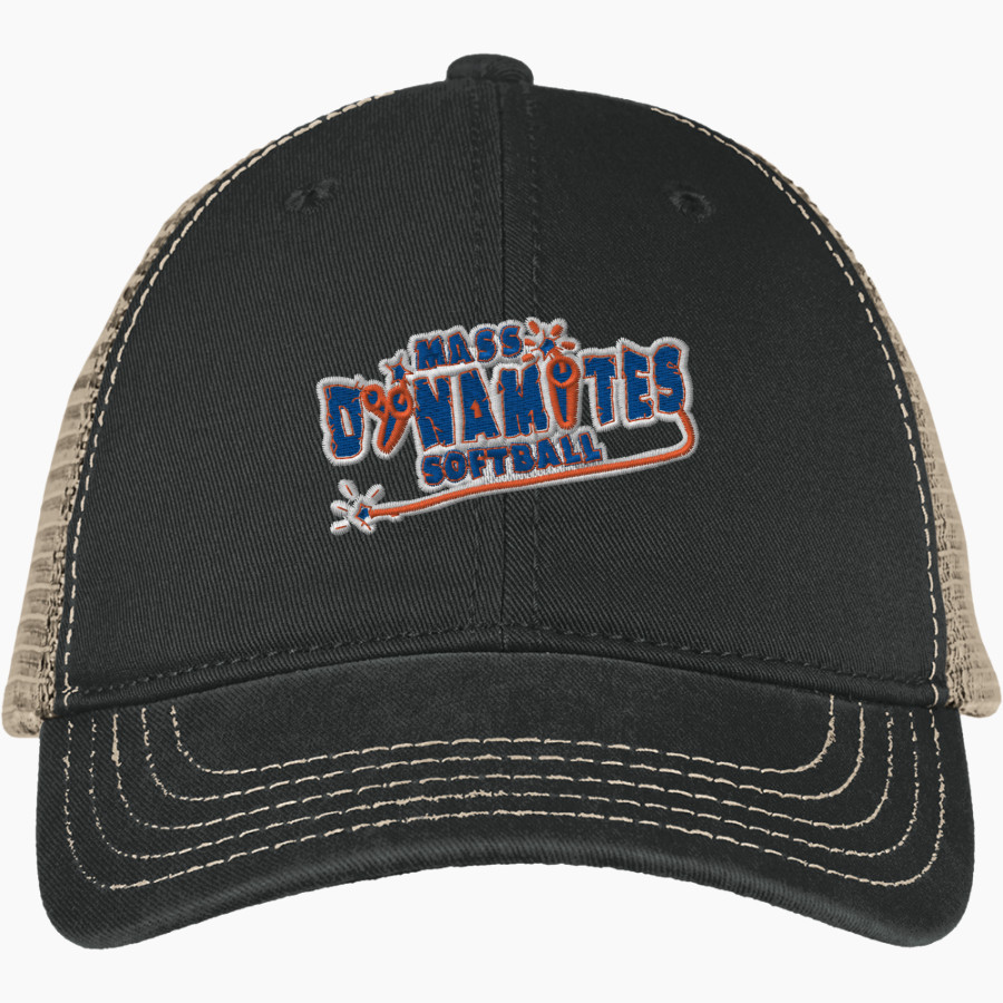 Mass Dynamites Softball Softball District Super Soft Mesh Back Cap