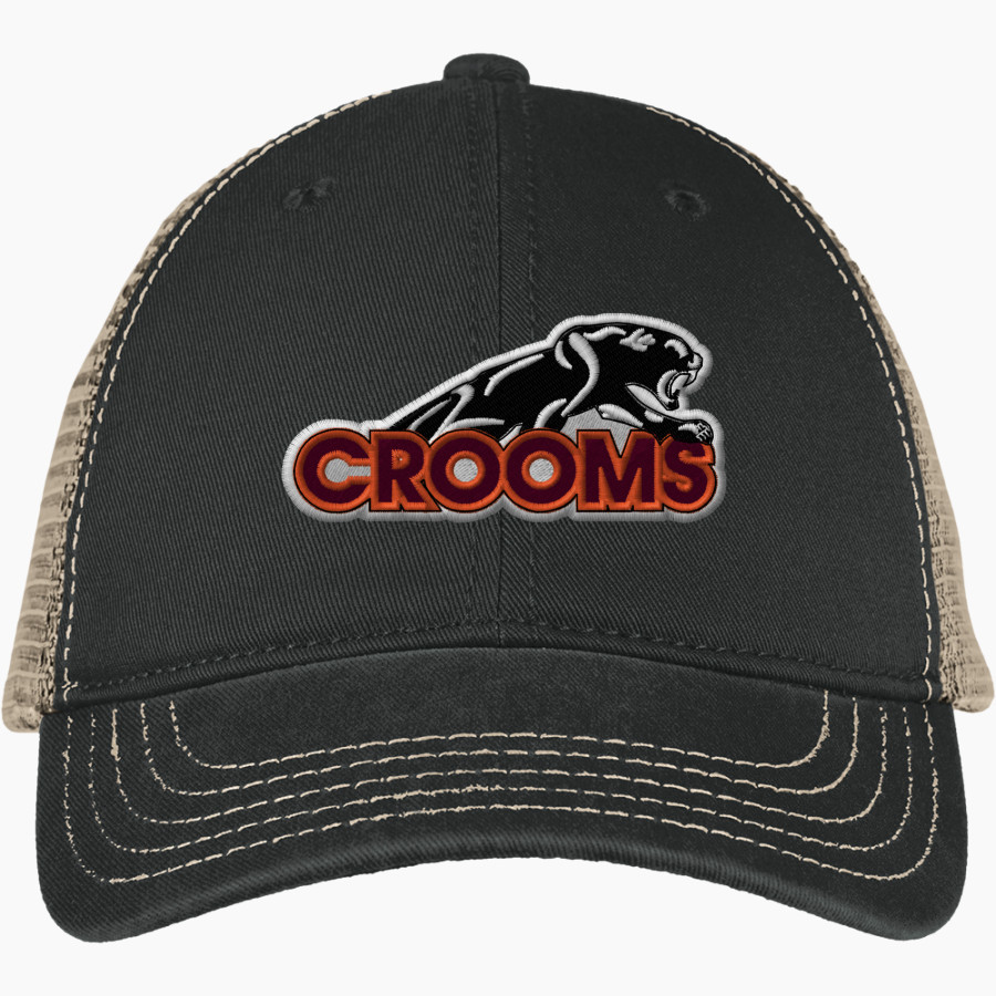 CROOMS ACADEMY PANTHERS <span class="pdp-name-mascot">CROOMS ACADEMY PANTHERS</span> District Super Soft Mesh Back Cap