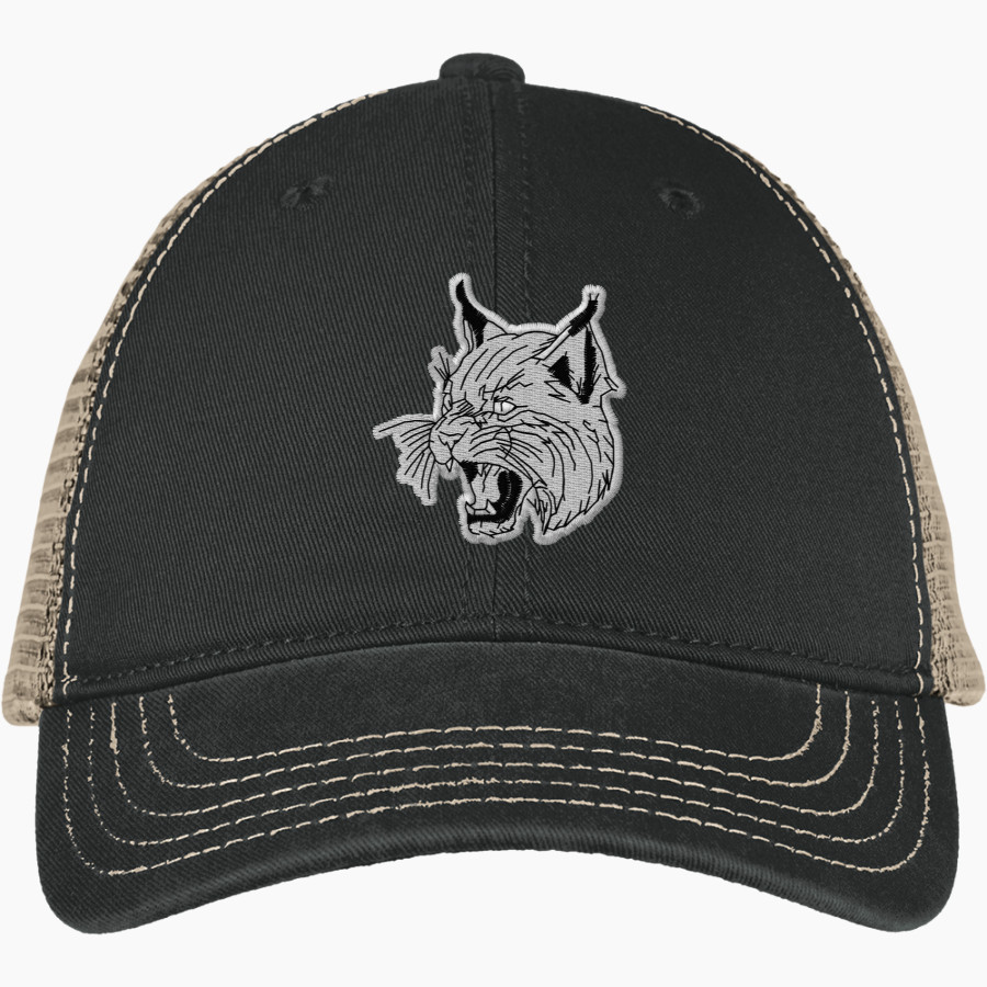 HYDRO-EAKLY HIGH SCHOOL BOBCATS District Super Soft Mesh Back Cap