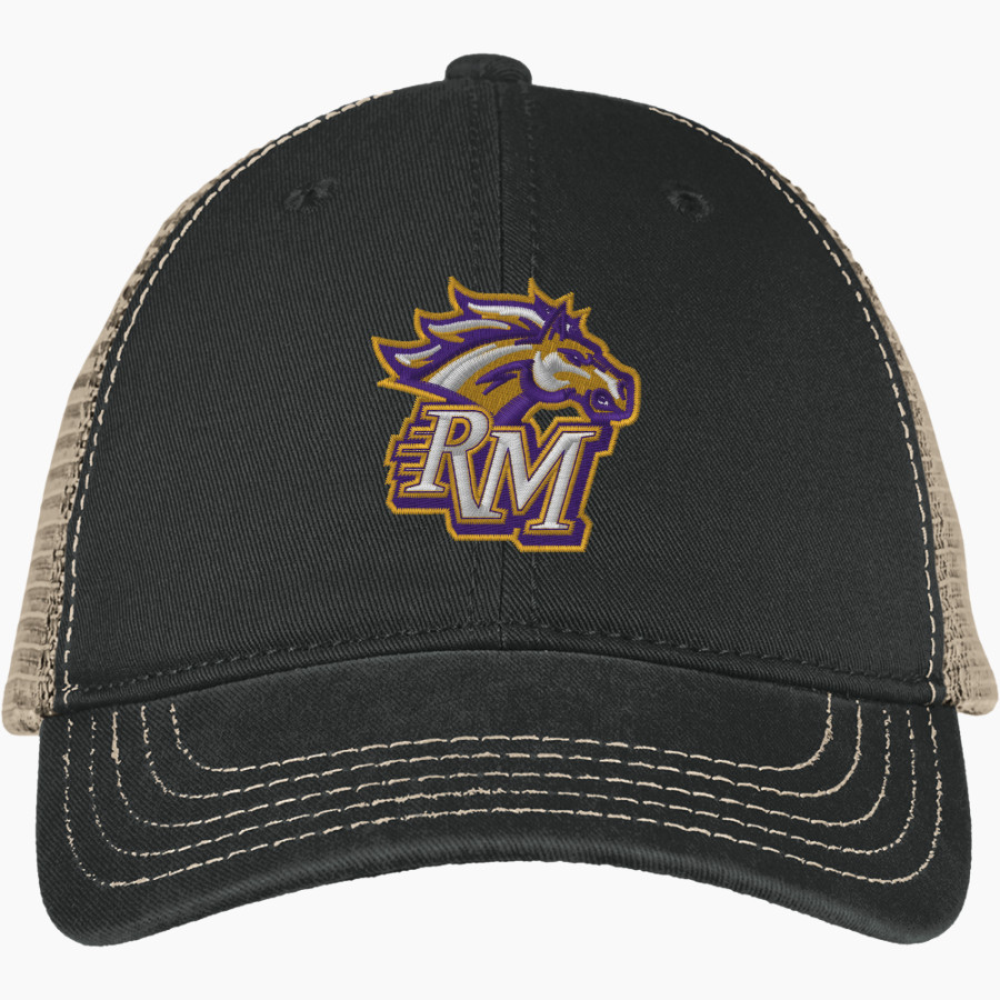 Rolling Meadows Mustangs District Super Soft Mesh Back Cap
