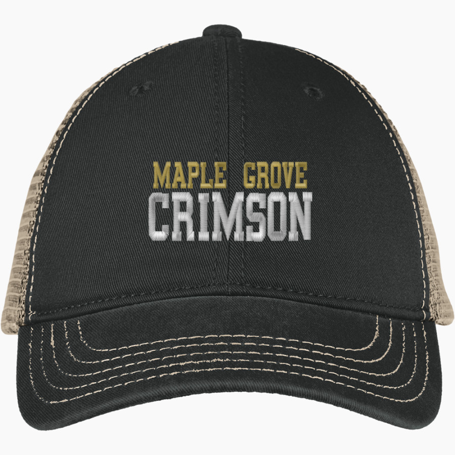 Maple Grove Crimson <span class="pdp-name-mascot">Maple Grove Crimson</span> District Super Soft Mesh Back Cap