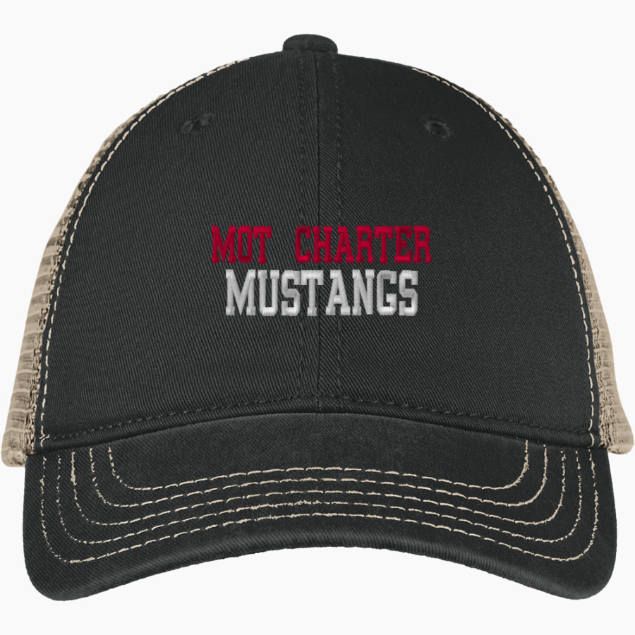 MOT Charter Mustangs District Super Soft Mesh Back Cap