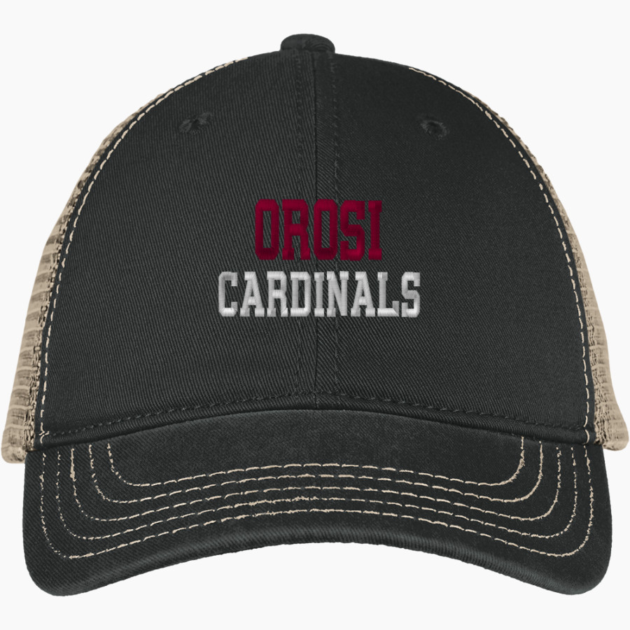 OROSI HIGH SCHOOL CARDINALS <span class="pdp-name-mascot">OROSI CARDINALS</span> District Super Soft Mesh Back Cap