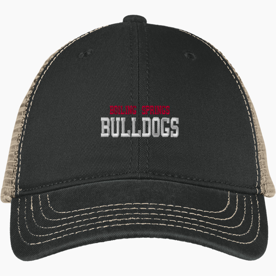 Boiling Springs Middle School bulldogs offical sideline store District Super Soft Mesh Back Cap