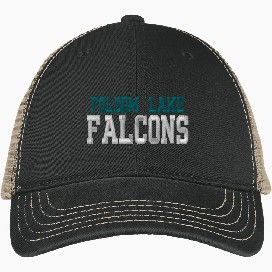 Folsom Lake Falcons District Super Soft Mesh Back Cap
