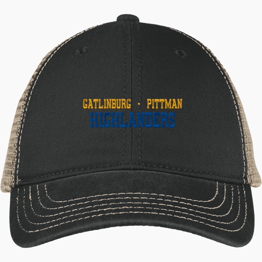 GATLINBURG-PITTMAN HIGH SCHOOL HIGHLANDERS <span class="pdp-name-mascot">GATLINBURG - PITTMAN HIGHLANDERS</span> District Super Soft Mesh Back Cap