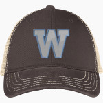 Westtown School official sideline store <span class="pdp-name-mascot">Westtown Pioneers</span> District Super Soft Mesh Back Cap Front Thumbnail
