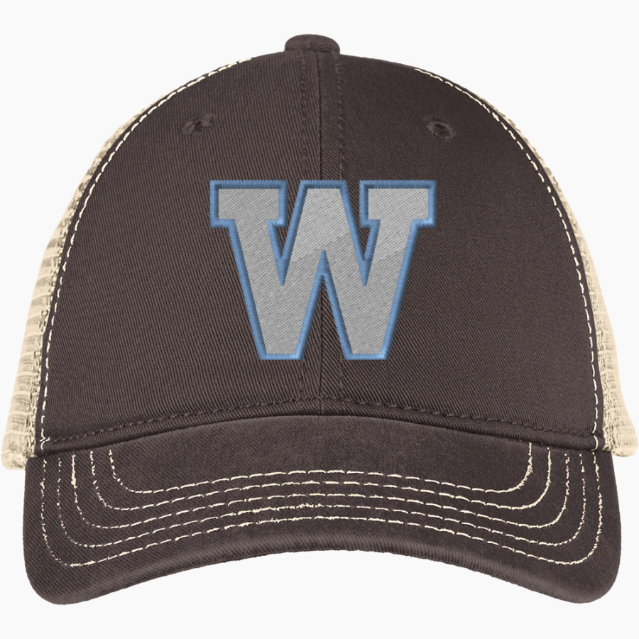 Westtown School official sideline store <span class="pdp-name-mascot">Westtown Pioneers</span> District Super Soft Mesh Back Cap