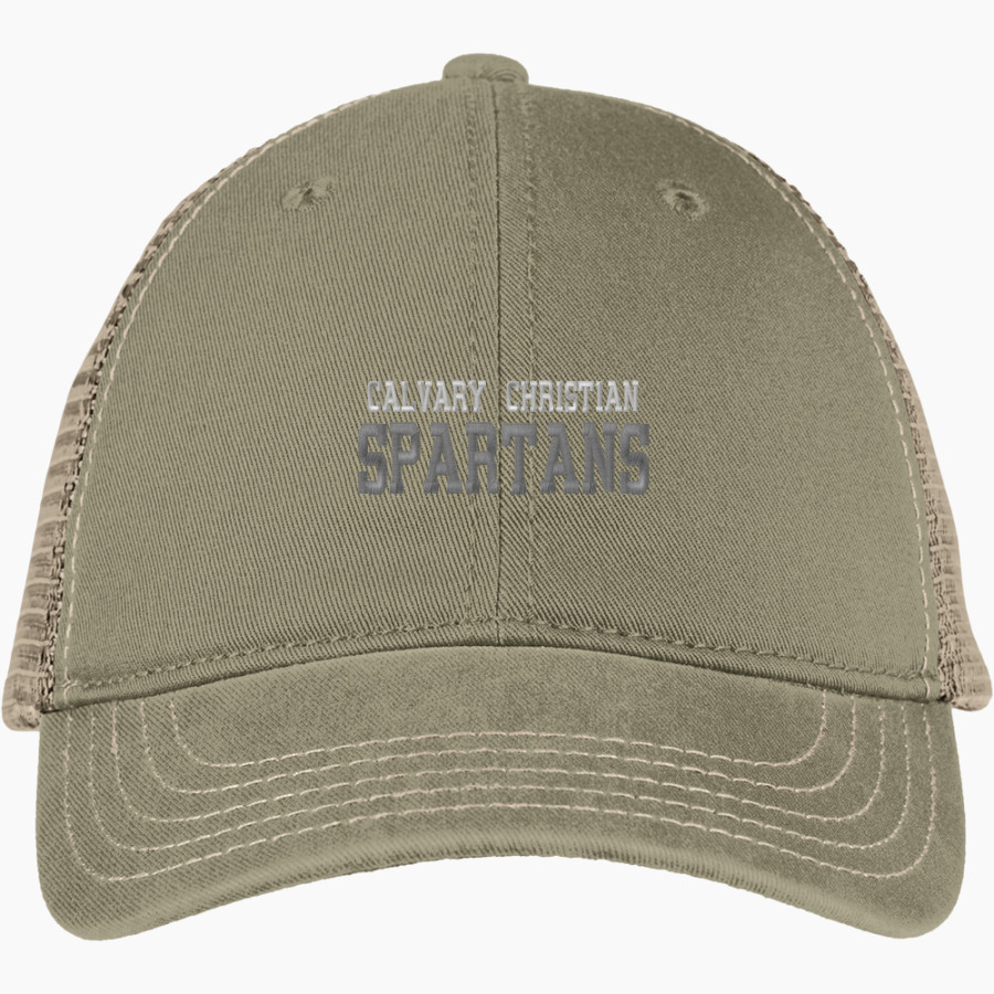 Calvary Christian Spartans District Super Soft Mesh Back Cap