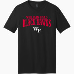 Williams Field Black Hawks <span class="pdp-name-mascot">Williams Field Black Hawks</span> District Men's Very Important V-Neck Short Sleeve Tee Front Thumbnail