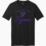 Trevecca University Trojans District Men's Very Important V-Neck Short Sleeve Tee Front Thumbnail