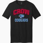 CROW HIGH SCHOOL Cougars Online Store <span class="pdp-name-mascot">CROW COUGARS</span> District Men's Very Important V-Neck Short Sleeve Tee Front Thumbnail