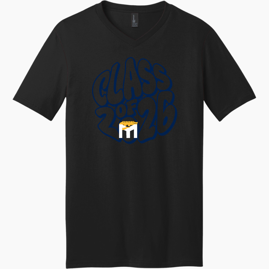 Magellan International School The Online Store <span class="pdp-name-mascot">Magellan Gators</span> District Men's Very Important V-Neck Short Sleeve Tee