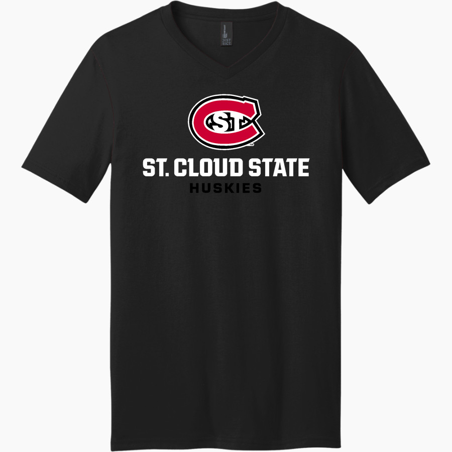 St. Cloud State University The Official Online Store District Men's Very Important V-Neck Short Sleeve Tee