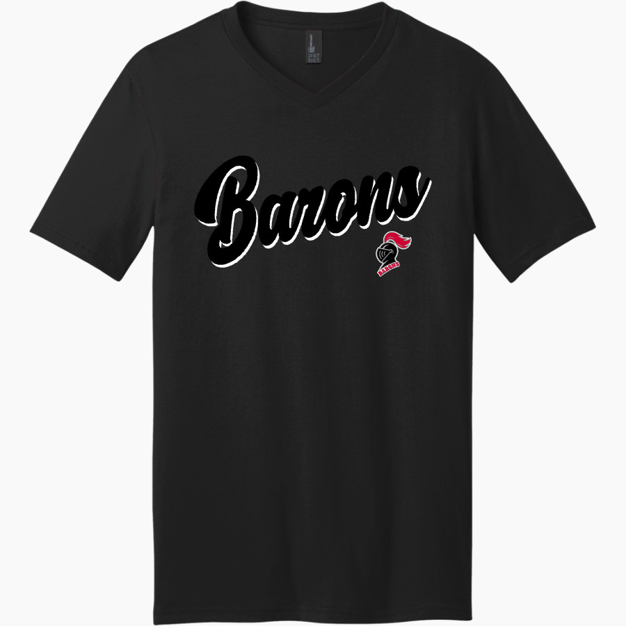 DEKALB HIGH SCHOOL BARONS District Men's Very Important V-Neck Short Sleeve Tee