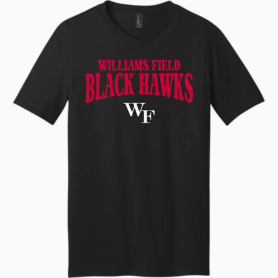 Williams Field Black Hawks <span class="pdp-name-mascot">Williams Field Black Hawks</span> District Men's Very Important V-Neck Short Sleeve Tee