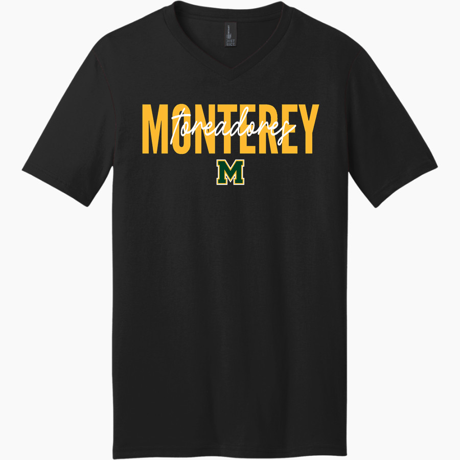 Monterey Toreadores <span class="pdp-name-mascot">Monterey Toreadores</span> District Men's Very Important V-Neck Short Sleeve Tee