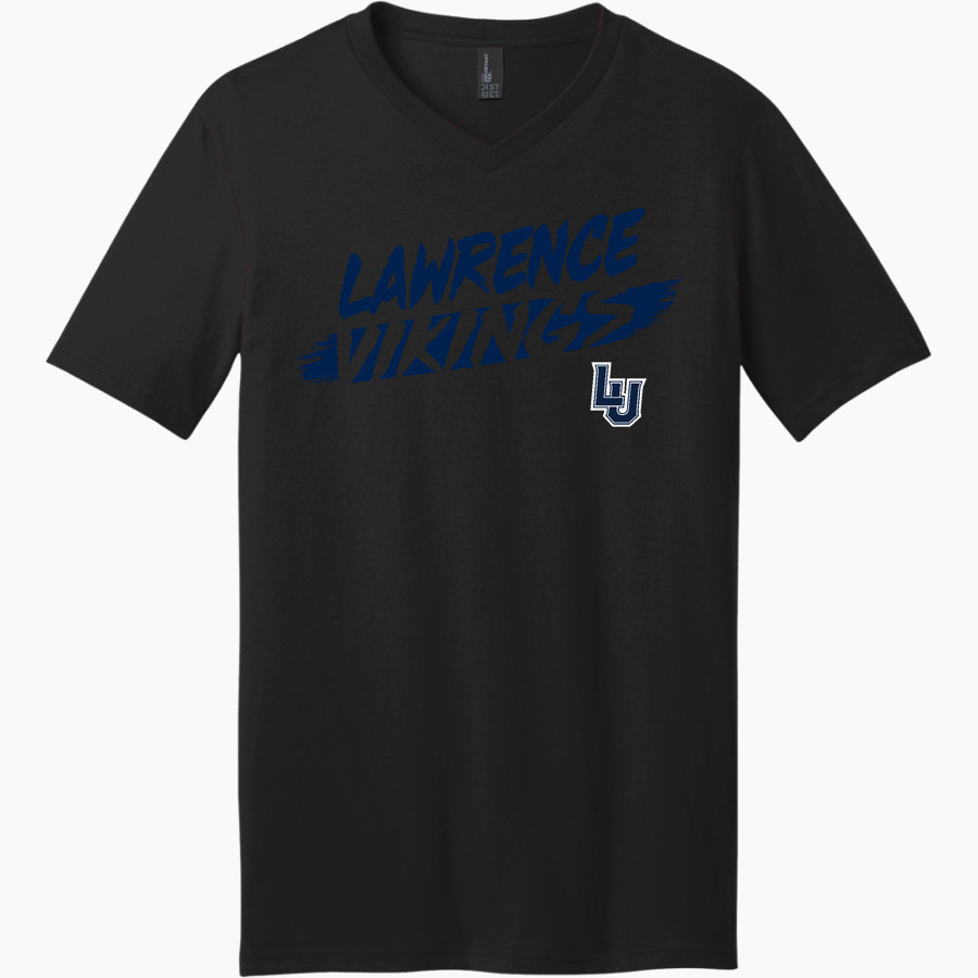 Lawrence University Vikings Online Store <span class="pdp-name-mascot">Lawrence</span> District Men's Very Important V-Neck Short Sleeve Tee